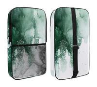 Pickleball Paddle Bag Hold 2 Rackets, Watercolor Textures on White Background Lightweight Pickleball Paddle Cover for Women Men