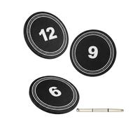 Pickleball Paddle Butt Cover - Universal Fit Grip Protector, Portable TPU Cap, Anti Slip Customizablee Racket Bottom Case | Scratch Resistant Shield for Outdoor Court Park Social Recreation Game