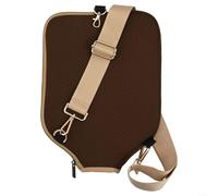 Pickleball Paddle Cover, Neoprene Storage Bag with Strap, 9.4 x 12.2 Inches (24 x 31 cm), Dust & Water Resistant for Franklin, Selkirk(White)