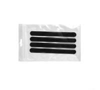 Pickleball Paddle Edge Guard 4-Pack Wear-Resistant PVC Strips with Strong for Scratch Protection and Weight Adjustment | Fit for Most Paddles(Carbon Fiber)