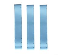 Pickleball Paddle Edge Guard Tape 3 Pack, Clear Frame Protector Sticker 76x2.1cm, Thin Anti-Scratch Bumper Strip, For Rackets