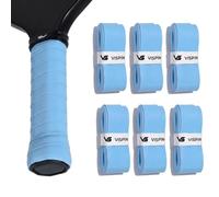 Pickleball Paddle Grip Tape-Tacky Anti-Slip Racquet Overgrip Tape 6-Pack