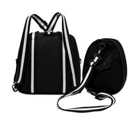 Pickleball Paddle Pack - Waterproof Nylon Racket Storage Sling Lightweight Container for Court | Ergonomic Style with Multiple Pockets, Athletic Training, Matches