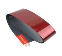 Pickleball Paddle Side and Head Edge Guard Tape Compatible with For 16mm Thickness Paddles Ensures Tight Adhesion on Smooth Surfaces (red)