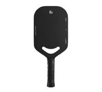 Pickleball Paddle Thermoformed & Edgeless | Icarus by Nicol | Micro Gritted Carbon Fiber Racket for Enhanced Spin & Control - Aerodynamic Paddles for Fast, Powerful Swings (14MM)