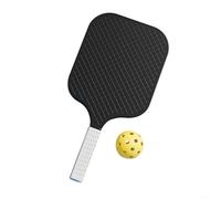 Pickleball Paddle Trainer Featuring Soft Rubber Grip, Vibration Damping, Expanded Sweet Zone for Beginners(1 racket+1 ball)