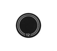 Pickleball Paddle Weighted Butt Cap, Stainless Steel Counterweight for Balance &, 6g/9g/12g Options, Quick Install End Cover(12g)