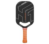 Pickleball Paddles, 3K Raw Carbon Fiber Pickleball Paddle with 14mm Thickness PP Honeycomb Core and Aero Throat, Designed for Unmatched Control and Added Power