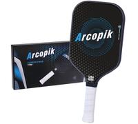 Pickleball Paddles, Carbon Fiber Pickleball Paddle with 16mm HComb Core, T700 High Spin Power | Anti-Slip Comfort Grip | Ultra Light | Powerful Pickleball Racket for Pros & Beginners