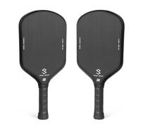 Pickleball Paddles T700 Raw Carbon Fiber Set of 2 with Pickleball Covers, Pickleball Paddles Professional for Men Women USAPA Approved