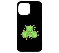 Pickleball Paddy Lucky Paddle Clovers And Court Balls Case for iPhone 13 Pro Max