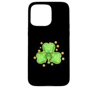 Pickleball Paddy Lucky Paddle Clovers And Court Balls Case for iPhone 15 Pro Max