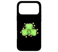 Pickleball Paddy Lucky Paddle Clovers And Court Balls Case for iPhone 17 Pro Max