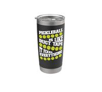 Pickleball Pickleball is Like Duct Tape It Fixes Everything Stainless Steel Insulated Tumbler
