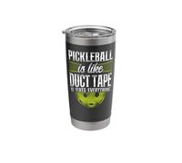 Pickleball Pickleball is Like Duct Tape It Fixes Everything Stainless Steel Insulated Tumbler