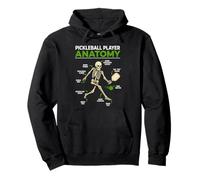 Pickleball Player Anatomy Funny Kitchen Dink Sport Pullover Hoodie
