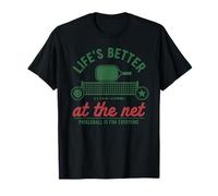 Pickleball Player Life Better At The Net Love Pickle Ball T-Shirt