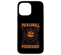 Pickleball Possessed Halloween Jack O Lantern Paddle Art Case for iPhone 13 Pro Max