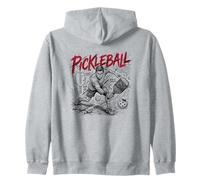 Pickleball Power Drive Spin And Smash Dink Zip Hoodie