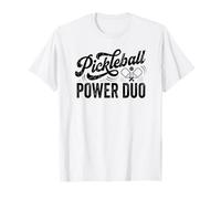 Pickleball Power Duo Funny Pickleball Partner Vintage T-Shirt