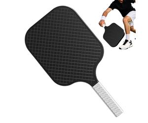 Pickleball Racket - 15.6" x 7.7" High Grain Surface Control Racket Sports Gear Lightweight Composite Core Rackets BOR Protection Shock Absorption Design