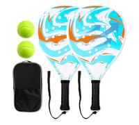 Pickleball Rackets for Adults,Carbon Fiber Lightweight Non-Slip Portable Paddle,Paddleboard Racket Set - for Women Men Adults Sports Games Practice Beach Park Garden School Vacation