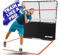 Pickleball Rebound Net Training Equipment Aid, Adjustable Angle & Easy Setup - Perfect Your Forehands Backhands Dinks Volleys Accuracy Coordination Kitchen Control