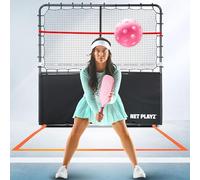 Pickleball Rebounder Training Aid, Adjustable Angle Easy Setup & Storage - Perfect Your Forehands Backhands Dinks Volleys Accuracy Coordination Kitchen Control, Designed for Pickleball