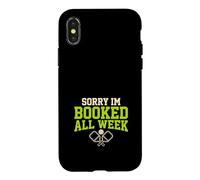Pickleball Retirement Retired Pickleball Gift Case for iPhone X/XS