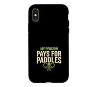Pickleball Retirement Retired Pickleball Gift Case for iPhone X/XS