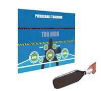Pickleball ROUNDER PAD - ROUNDER PRACTICE PAD, POSTER DINK PADS REAR | Continuous bounce trainer, training aids to improve your pickleball and dink for games at the