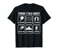 Pickleball Things I Talk About My Backhand the Kitchen T-Shirt