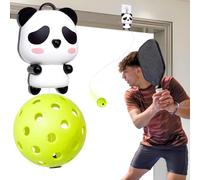 Pickleball Trainer - Continuous Rebound Ultimate Pickleball Drills Enhance Reaction Time & Hand-Eye Coordination - Ideal Gift for All Skill Levels (Paddle Not Included) (White)