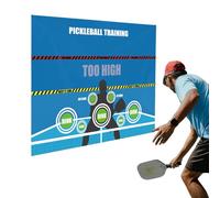 Pickleball Training Pads - Poster Dink Pad, Pickleball Equipment, Portable Skill Enhancement, Lightweight Tool for Indoor Outdoor Training with Vis Guides