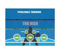 Pickleball Wall Trainer | Rebounder Practice Pad Training Poster Pads,Wall Drill Poster Training Aid to Improve Pickleball Game for Yard Gym, Indoor Rooms