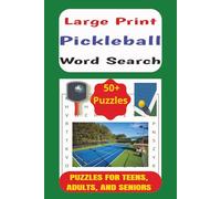 Pickleball Word Search Book: Easy to Read Word Search Puzzle Book about Pickleball, including Words, Phrases, and Terms | LARGE PRINT, 6x9 inches, 110 ... Puzzles... Gift for Pickleball Enthusiasts