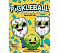 PICKLEBALL WORD SEARCH PUZZLE BOOK FOR ADULTS: LINGO EDITION: 50 Large Print Puzzles Packed with Pickleball Lingo, Court Talk, and Fun Challenges (The Pickleball Puzzle & Activity Series)