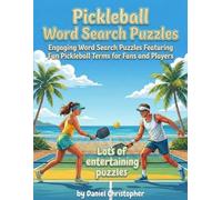 Pickleball Word Search Puzzles: Large Print Fun and Engaging Brain-Boosting Activities: Perfect for Pickleball Enthusiasts and Puzzle Lovers - Hours of Entertaining Challenges