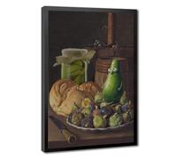 Pickled Cucumbers Transformed Into Retro Oil Painting Art - Unique Kitchen Decoration Canvas Poster Bedroom Decor Landscape Office Room Decor Gift 24" L X 36" W