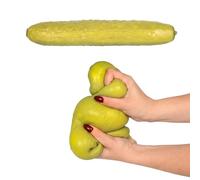 Pickled gherkinsStress Relief Squeeze Toy - Novelty Squeeze Sensory Fidget Toy for Anxiety Physio Therapy - Gift for Boy Girl Birthday Present for Adults Men Women (A)