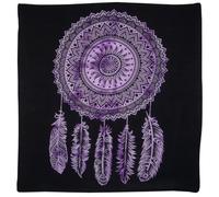 Pickled Moon Tie Dye Mandala Sun Dreamcatcher Wall Art Purple