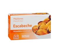 Pickled Mussels, Small, 13-18 Pieces, 111g Can, 69g Drained, Wild Caught, Pack of 6