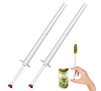 Pickled Onion Grabber 2pcs Multi-Kinetic Pickle Grabber Tool Pickled Onion Fork Pickle Fork Pickle Kit Pickled Onion Picker for Canned Food Pickles Pickled Onions Fruit Barbecue