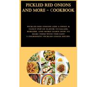 Pickled Red Onions And More - Cookbook: Pickled red onions add a sweet & tangy pop of flavor to salads, burgers, and more! Learn how to make them with this easy 5-ingredient pickled onion recipe.
