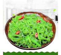 Pickled seaweed silk, instant seaweed salad, sour and sweet wakame slices, kelp, spicy pickles vegetable, side dishes, kimchi, cold mixed dishes, leisure snack, vegan (3 flavor mix,3 bags)