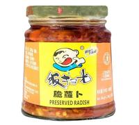 Pickled Vegetables Snacks and Side Dishes【Stir Fried Mushrooms, Bamboo Shoots, Bracken, Flammulina Velutipes】Chili Paste Pickled Snacks, Assorted Vegetable Seasoning Dishes (Carrot)