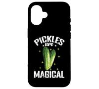 Pickles Are Magical Funny Pickle Magic Case for iPhone 16