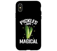 Pickles Are Magical Funny Pickle Magic Case for iPhone X/XS