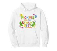 Pickles Are The Stinkin' Best Girly Pickle Lover Pullover Hoodie