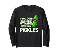Pickles Cool Joke Forget Name Funny Sunglasses Long Sleeve T-Shirt